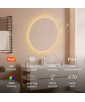 MIROIR CONNECTE ROND OASIS 70CM  KSIX