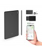 TRACKER IOS CARDTAG NOIR KSIX