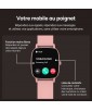 MONTRE CONNECTEE PULSE ROSE KSIX