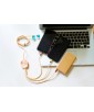 CABLE DE CHARGE 3EN1 1,2M LEONARD SQUISHMALLOWS