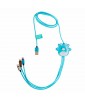 CABLE DE CHARGE 3EN1 1,2M TATIANA SQUISHMALLOWS