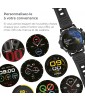 MONTRE CONNECTEE EXPLORER GPS NOIRE KSIX