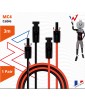 SET DE CABLE MC4 3M WONDER
