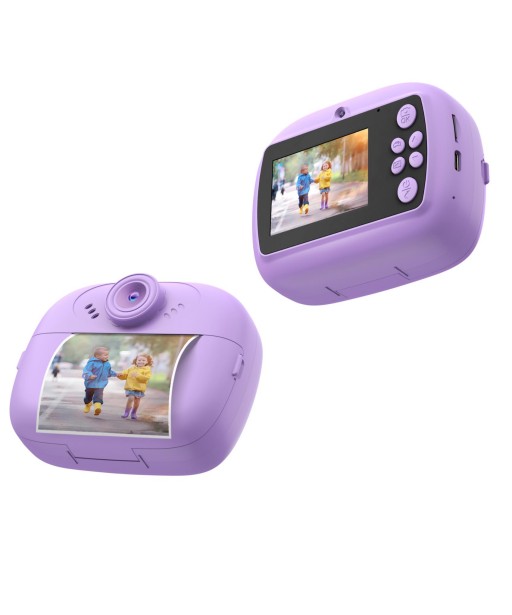 CAMERA AVEC IMPRESSION PHOTO POUR ENFANTS VIOLET CELLY