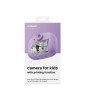 CAMERA AVEC IMPRESSION PHOTO POUR ENFANTS VIOLET CELLY