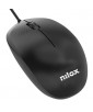 SOURIS FILAIRE 1200DPI NOIRE NILOX