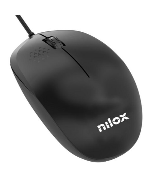 SOURIS FILAIRE 1200DPI NOIRE NILOX