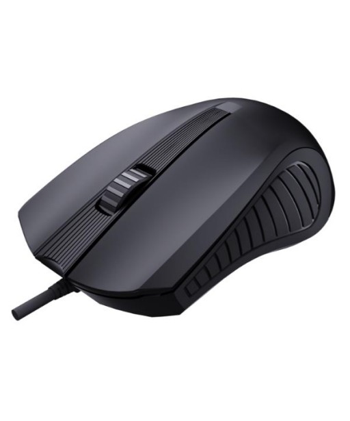 SOURIS FILAIRE ERGONOMIQUE 1200DPI NOIRE NILOX