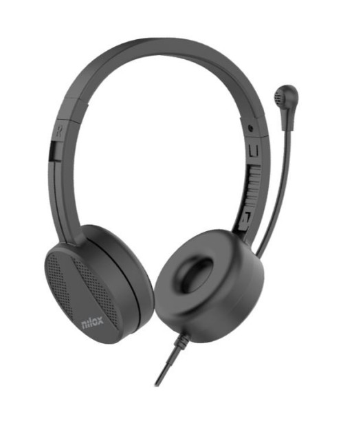 MICRO CASQUE PC USB NOIR NILOX