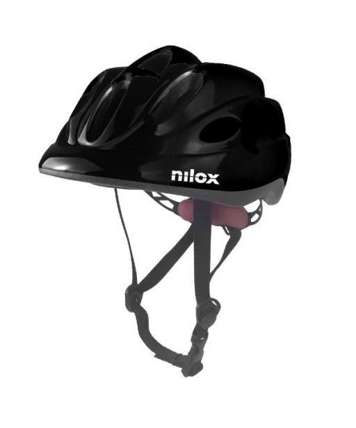 CASQUE ENFANT AVEC LED NOIR NILOX