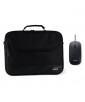 BUNDLE SACOCHE 15P ET SOURIS NOIR NILOX