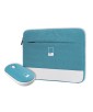BUNDLE SLEEVE 16 POUCES AVEC SOURIS SANS FIL TURQUOISE PANTONE