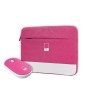 BUNDLE SLEEVE 16 POUCES AVEC SOURIS SANS FIL ROSE PANTONE