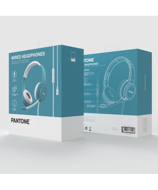 MICRO CASQUE PC BLEU PANTONE