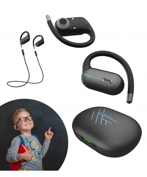 CASQUE INTRA BT TWS OPEN EARS NOIR JUMPY POWERLOCUS