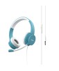 MICRO CASQUE PC BLEU PANTONE