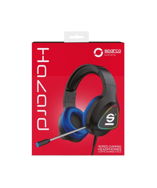 MICRO CASQUE PC GAMING HAZARD SPARCO