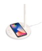 LAMPE DE BUREAU AVEC CHARGEUR INDUCTION BLANCHE CELLY