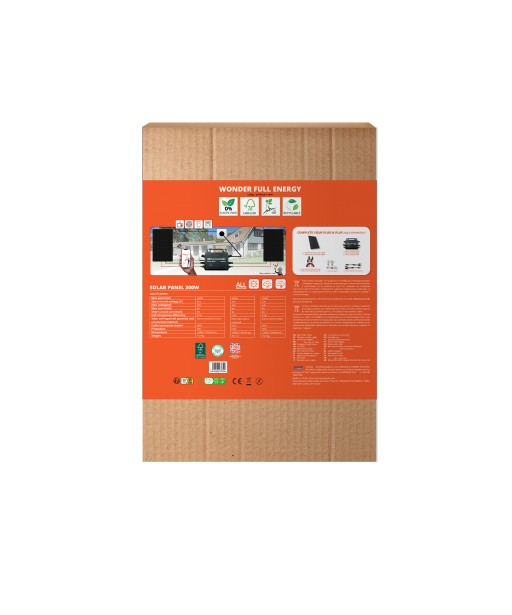 PANNEAU SOLAIRE RIGIDE WS300GL 300W WONDER