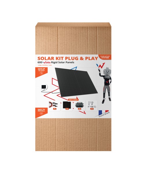 KIT PANNEAU SOLAIRE PLUG AND PLAY 600GL 600W WONDER