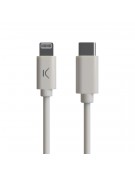 CABLE USB TYPE C LIGHTNING  1M MFI KSIX