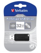 CLE USB PINSTRIPE NOIRE 32 GB VERBATIM
