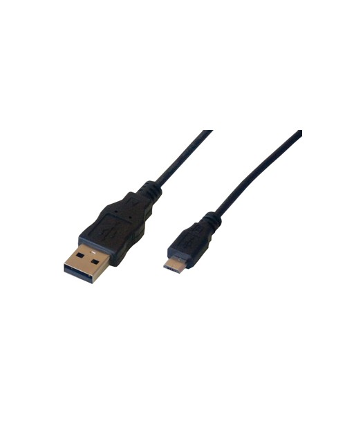 CABLE USB 2.0 TYPE A MALE / MICRO USB B MALE 1M MCL