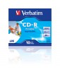 PACK DE 10 CD-R IMPRIMABLE CRYSTAL VERBATIM