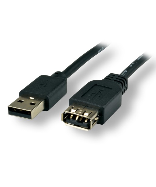 RALLONGE USB 2.0 TYPE A MALE / FEMELLE 2M MCL