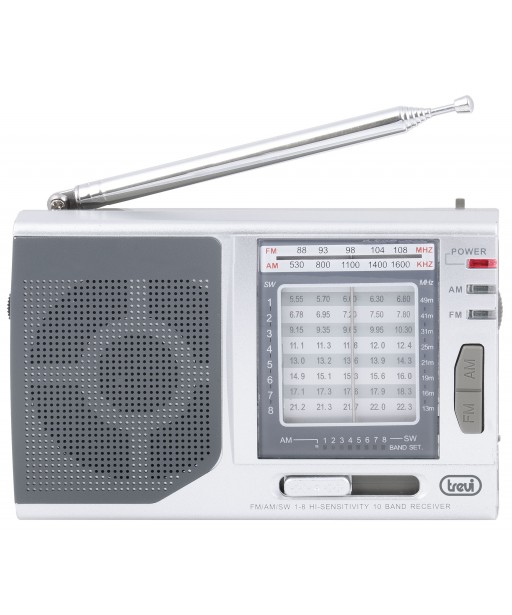 RADIO PORTABLE INTER 728 MB GRISE TREVI