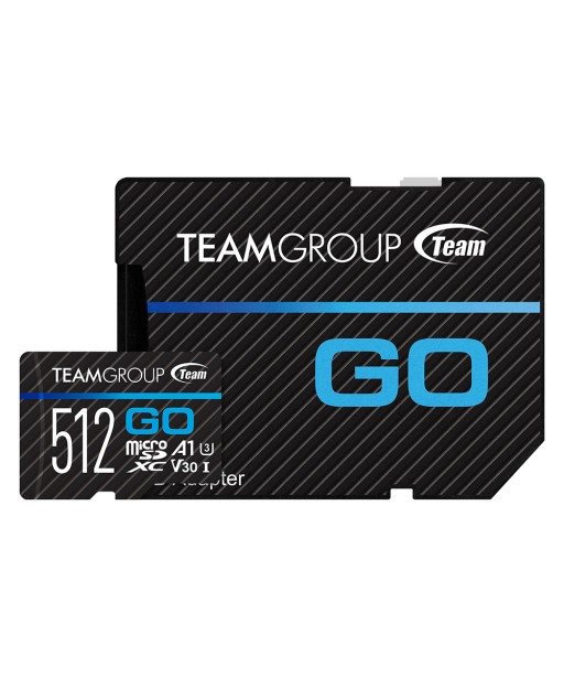 CARTE MSD U3 CAMERA SPORT 512GO TEAMGROUP