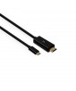 CABLE USB TYPE C VERS HDMI 4K 60Hz 2M NOIR KSIX