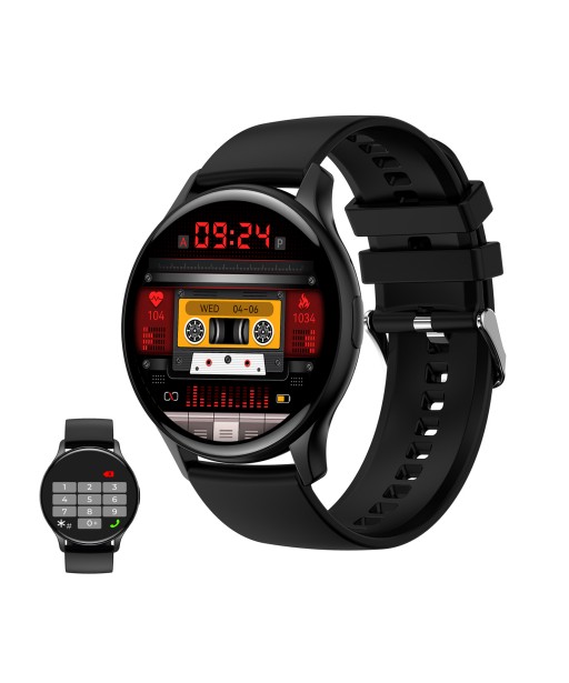 MONTRE CONNECTEE CORE NOIRE KSIX