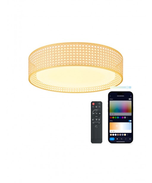 PLAFONNIER WIFI LED BT BOHEMIA KSIX