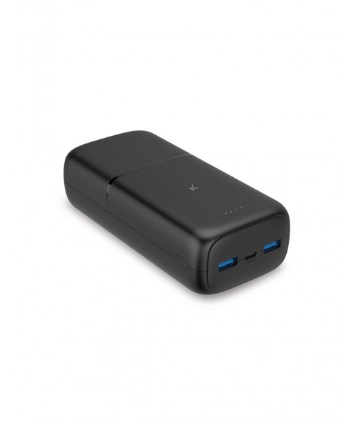 POWER BANK NOIRE 3 USB 30000MAH PD 20W KSIX