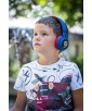 CASQUE BT5 ARCEAU BUDDY KIDS ROUGE BLEU POWERLOCUS