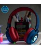 CASQUE BT5 ARCEAU BUDDY KIDS ROUGE BLEU POWERLOCUS