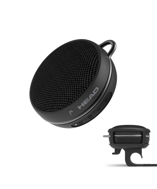 ENCEINTE BT SUPPORT GUIDON TWS IPX7 NOIRE HEAD