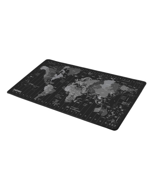 TAPIS DE SOURIS XXL FUSEAU HORAIRE NATEC