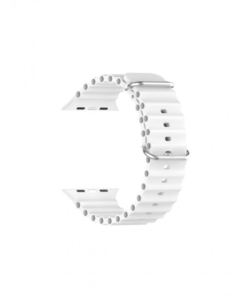 BRACELET POUR APPLE WATCH ET URBAN MARINE BLANC KSIX