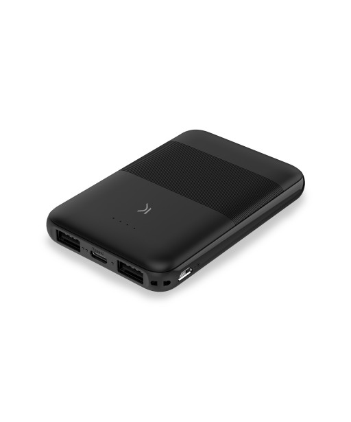 POWER BANK NOIRE COMPACT 5000mAh KSIX