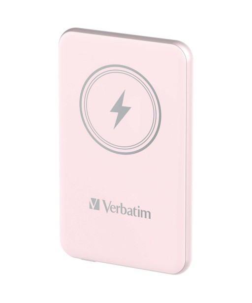 POWER BANK CHARGE N GO  MAGSAFE 5000mAh ROSE VERBATIM