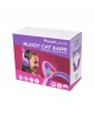 CASQUE BT5 ARCEAU BOBO CATS KIDS VIOLET ROSE POWERLOCUS