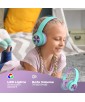 CASQUE BT5 ARCEAU PLED KIDS BLEU VIOLET POWERLOCUS