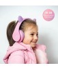 CASQUE BT5 ARCEAU P2 KIDS OREILLE ROSE  POWERLOCUS