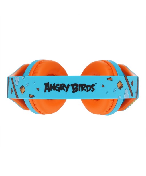 CASQUE BT5 ARCEAU KIDS ANGRY BIRD BLEU ORANGE POWERLOCUS