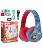 CASQUE BT5 ARCEAU KIDS ANGRY BIRD BLEU ROUGE POWERLOCUS