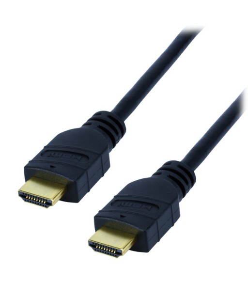 CABLE HDMI HAUTE VITESSE 3D/4K AVEC ETHERNET MALE/MALE 2M MCL