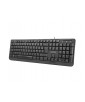 CLAVIER FILAIRE USB TROUT FR NOIR NATEC