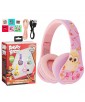 CASQUE BT5 ARCEAU KIDS ANGRY BIRD ROSE POWERLOCUS